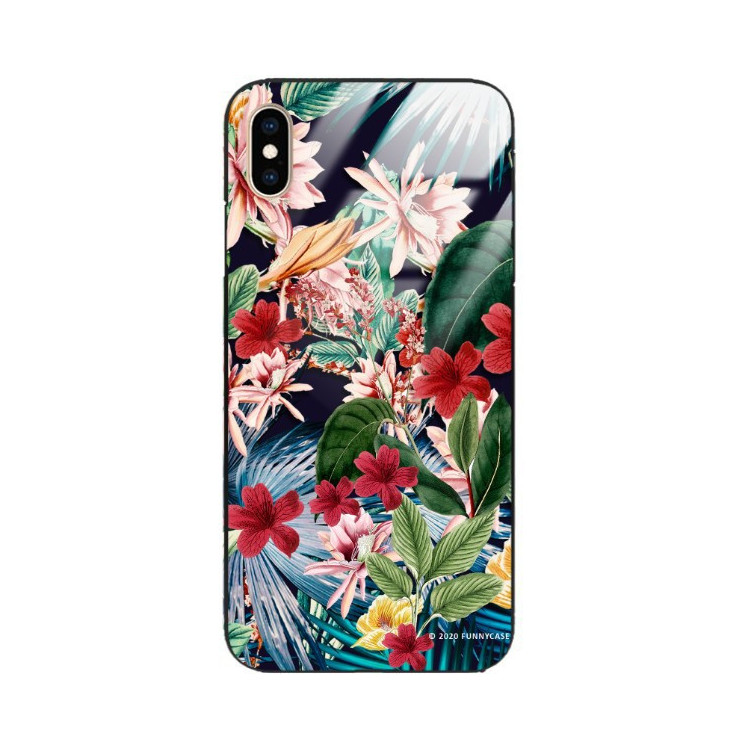 Etui Apple IPHONE XS MAX, ST_DARK-JUNGLE12 Wzory - FunnyCase