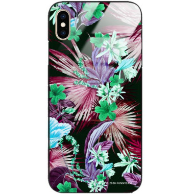 Etui Apple IPHONE XS MAX, ST_DARK-JUNGLE12 Wzory - FunnyCase