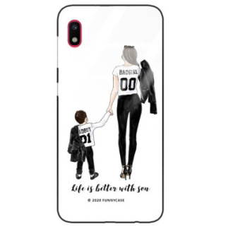 Etui Samsung GALAXY A10, ST_MOMLIFE112 Wzory - FunnyCase