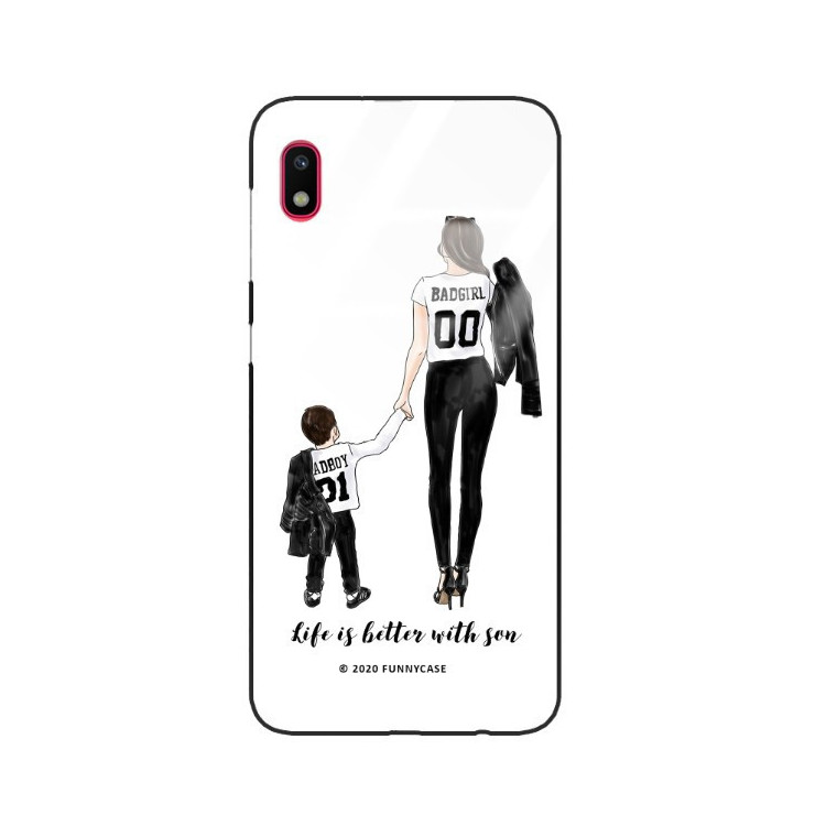 Etui Samsung GALAXY A10, ST_MOMLIFE112 Wzory - FunnyCase