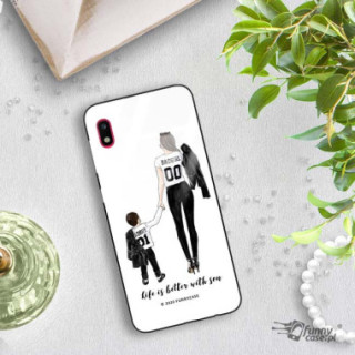 Etui Samsung GALAXY A10, ST_MOMLIFE112 Wzory - FunnyCase