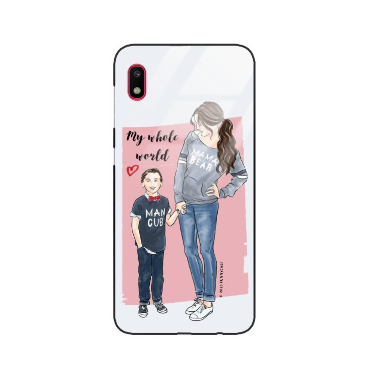 Etui Samsung GALAXY A10, ST_MOMLIFE121 Wzory - FunnyCase