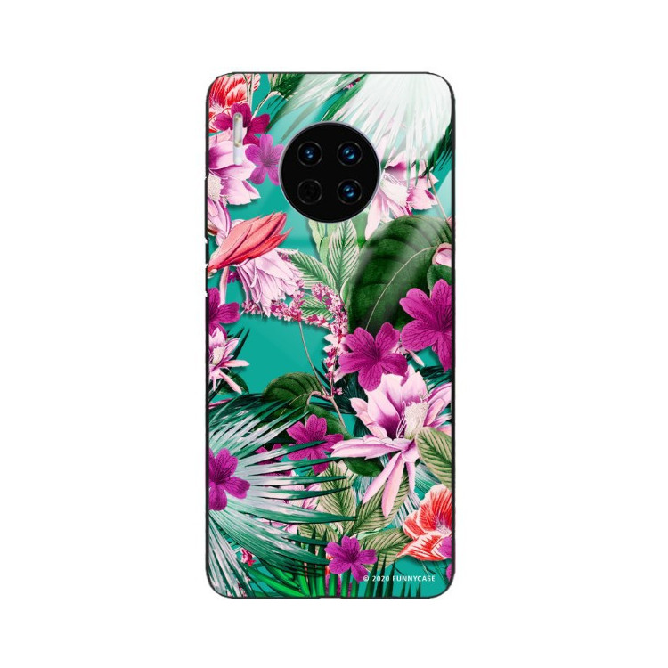 Etui Huawei MATE 30 PRO, ST_DARK-JUNGLE4 Wzory - FunnyCase