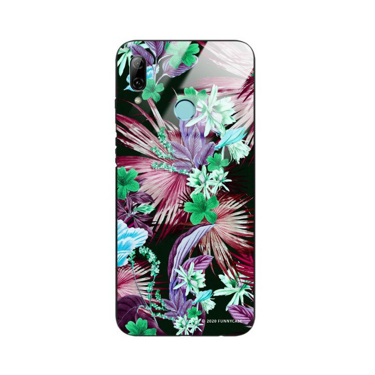 Etui Huawei P SMART 2019, ST_DARK-JUNGLE12 Wzory - FunnyCase