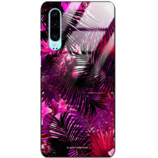 Etui Huawei P30, ST_DARK-JUNGLE10 Wzory - FunnyCase