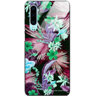 Etui Huawei P30, ST_DARK-JUNGLE12 Wzory - FunnyCase