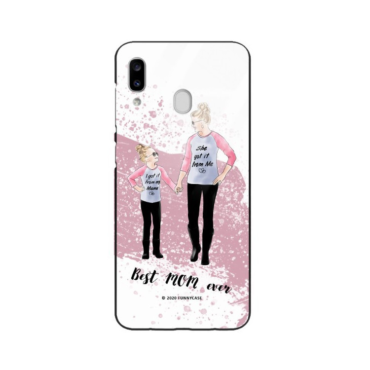 Etui Samsung GALAXY A20E, ST_MOMLIFE107 Wzory - FunnyCase