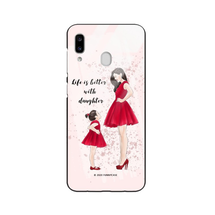 Etui Samsung GALAXY A20E, ST_MOMLIFE110 Wzory - FunnyCase