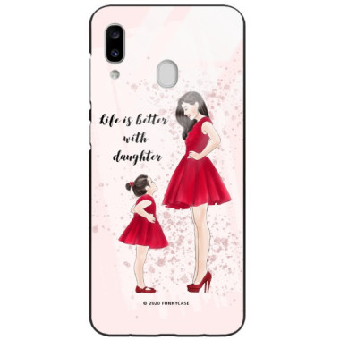 Etui Samsung GALAXY A20E, ST_MOMLIFE110 Wzory - FunnyCase