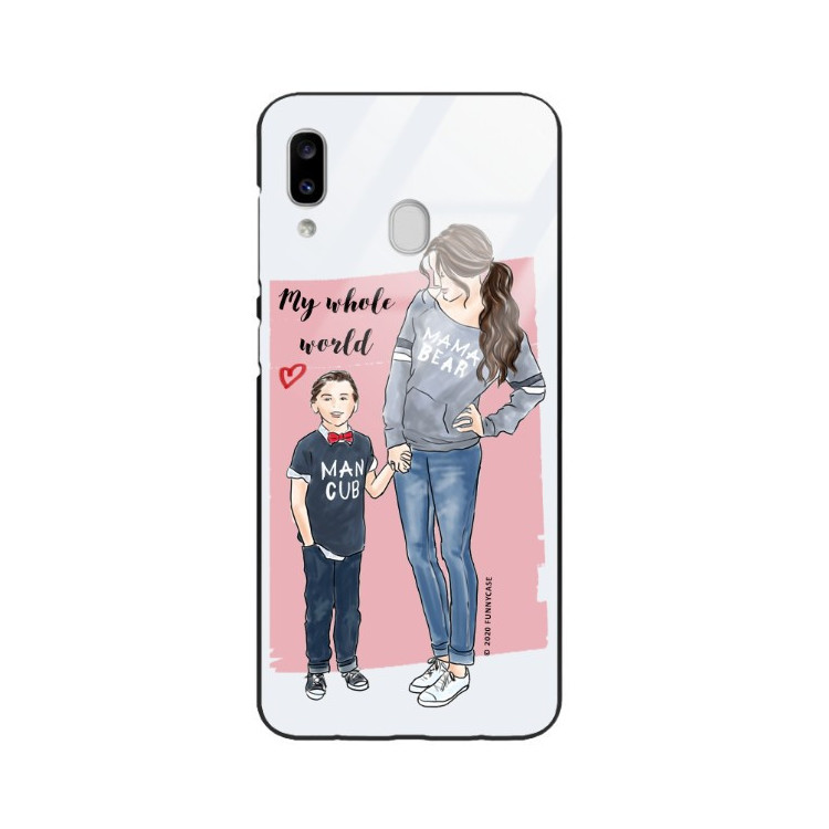 Etui Samsung GALAXY A20E, ST_MOMLIFE121 Wzory - FunnyCase