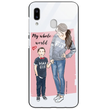 Etui Samsung GALAXY A20E, ST_MOMLIFE121 Wzory - FunnyCase