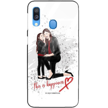 Etui Samsung GALAXY A40, ST_MOMLIFE100 Wzory - FunnyCase