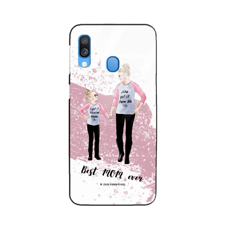 Etui Samsung GALAXY A40, ST_MOMLIFE107 Wzory - FunnyCase