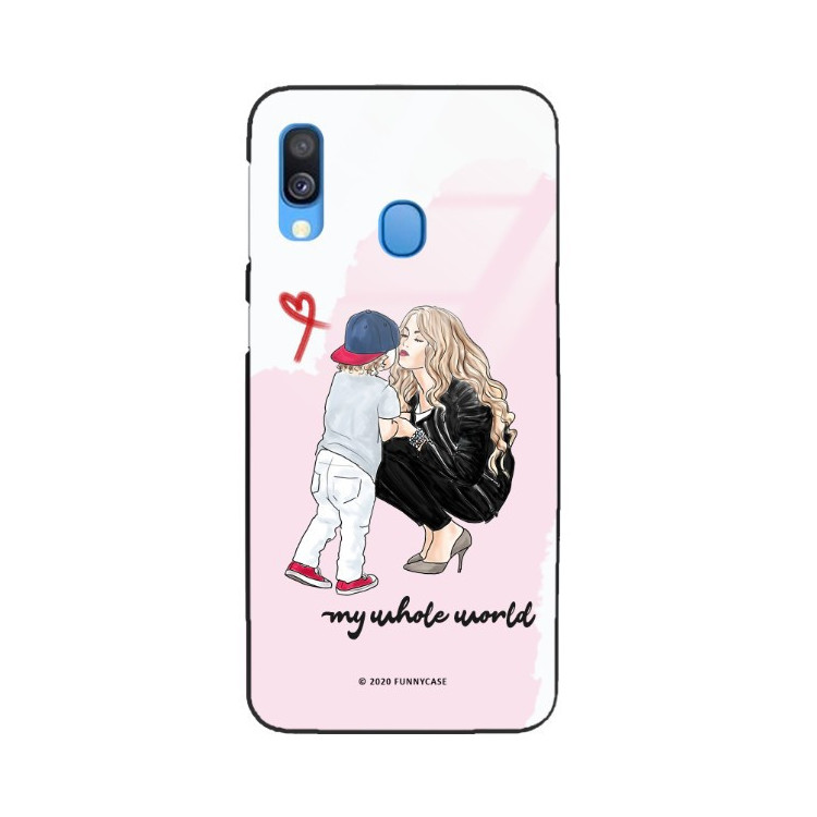 Etui Samsung GALAXY A40, ST_MOMLIFE109 Wzory - FunnyCase