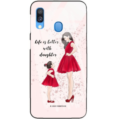 Etui Samsung GALAXY A40, ST_MOMLIFE110 Wzory - FunnyCase