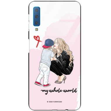 Etui Samsung GALAXY A7 2018, ST_MOMLIFE109 Wzory - FunnyCase