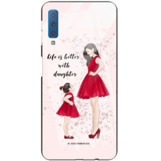 Etui Samsung GALAXY A7 2018, ST_MOMLIFE110 Wzory - FunnyCase