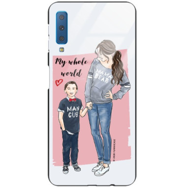 Etui Samsung GALAXY A7 2018, ST_MOMLIFE121 Wzory - FunnyCase