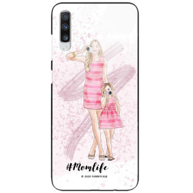 Etui Samsung GALAXY A70 / A70S, ST_MOMLIFE105 Wzory - FunnyCase