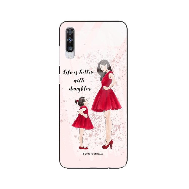 Etui Samsung GALAXY A70 / A70S, ST_MOMLIFE110 Wzory - FunnyCase