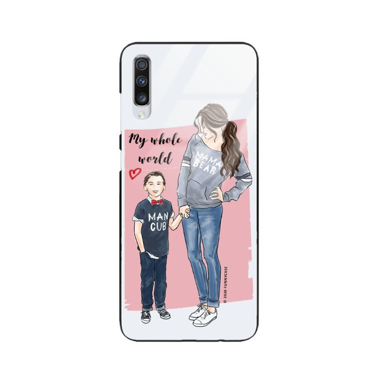 Etui Samsung GALAXY A70 / A70S, ST_MOMLIFE121 Wzory - FunnyCase