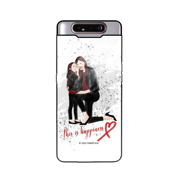 Etui Samsung GALAXY A80, ST_MOMLIFE100 Wzory - FunnyCase