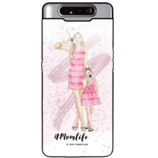 Etui Samsung GALAXY A80, ST_MOMLIFE105 Wzory - FunnyCase