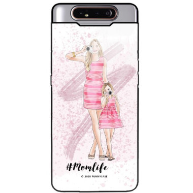 Etui Samsung GALAXY A80, ST_MOMLIFE105 Wzory - FunnyCase