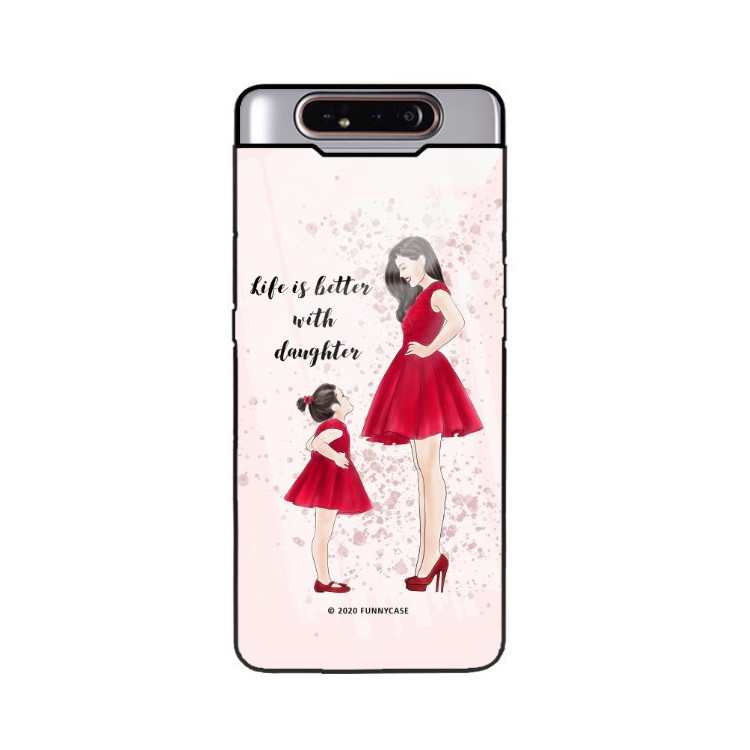 Etui Samsung GALAXY A80, ST_MOMLIFE110 Wzory - FunnyCase