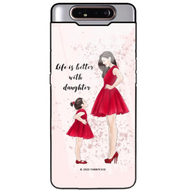 Etui Samsung GALAXY A80, ST_MOMLIFE110 Wzory - FunnyCase