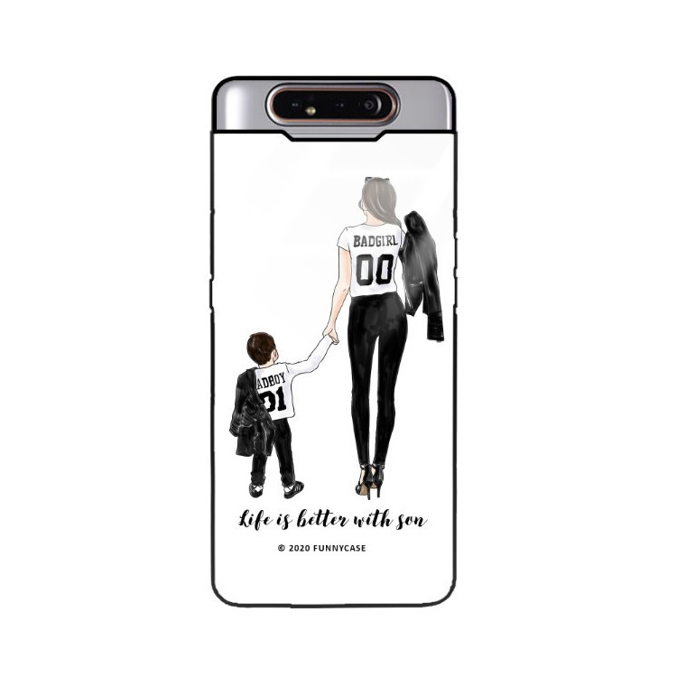 Etui Samsung GALAXY A80, ST_MOMLIFE112 Wzory - FunnyCase