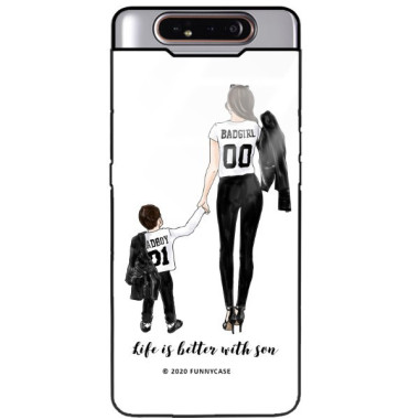 Etui Samsung GALAXY A80, ST_MOMLIFE112 Wzory - FunnyCase