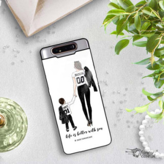 Etui Samsung GALAXY A80, ST_MOMLIFE112 Wzory - FunnyCase