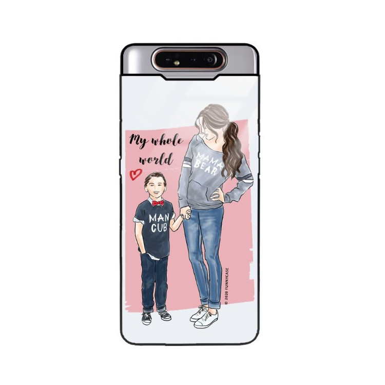 Etui Samsung GALAXY A80, ST_MOMLIFE121 Wzory - FunnyCase