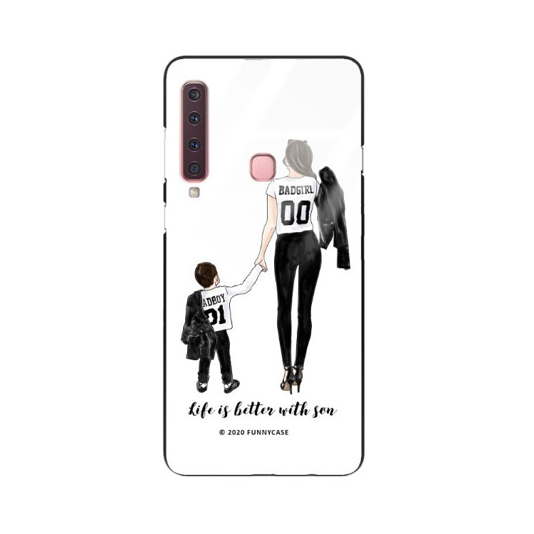 Etui Samsung GALAXY A9 2018, ST_MOMLIFE112 Wzory - FunnyCase