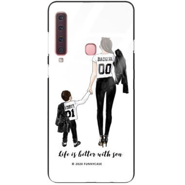 Etui Samsung GALAXY A9 2018, ST_MOMLIFE112 Wzory - FunnyCase