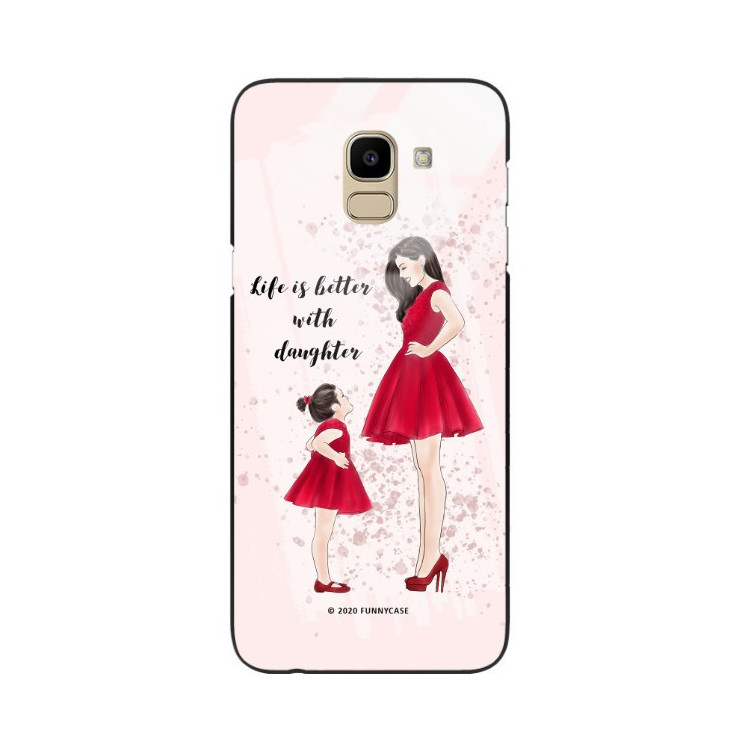 Etui Samsung GALAXY J6 2018, ST_MOMLIFE110 Wzory - FunnyCase