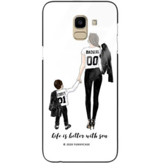 Etui Samsung GALAXY J6 2018, ST_MOMLIFE112 Wzory - FunnyCase