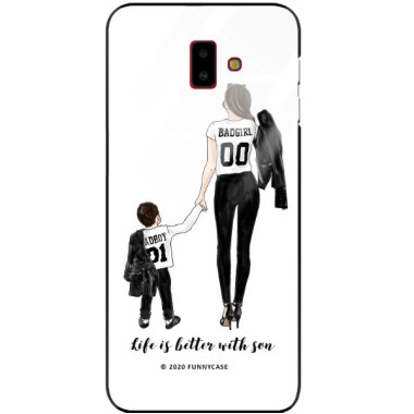 Etui Samsung GALAXY J6 PLUS 2018, ST_MOMLIFE112 Wzory - FunnyCase