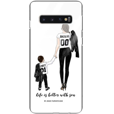 Etui Samsung GALAXY S10, ST_MOMLIFE112 Wzory - FunnyCase