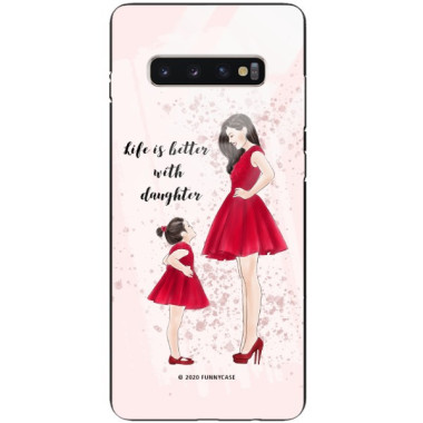 Etui Samsung GALAXY S10 PLUS, ST_MOMLIFE110 Wzory - FunnyCase