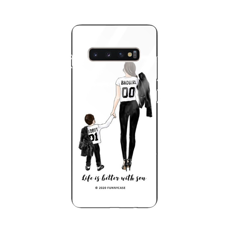 Etui Samsung GALAXY S10 PLUS, ST_MOMLIFE112 Wzory - FunnyCase