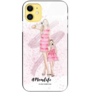 ETUI BLACK CASE GLASS NA TELEFON APPLE IPHONE 11 ST_MOMLIFE105