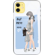 ETUI BLACK CASE GLASS NA TELEFON APPLE IPHONE 11 ST_MOMLIFE122