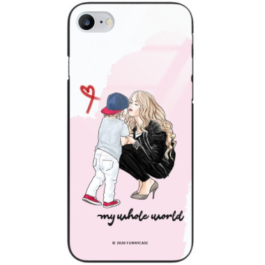 Etui Apple IPHONE 7 / 8, ST_MOMLIFE109 Wzory - FunnyCase