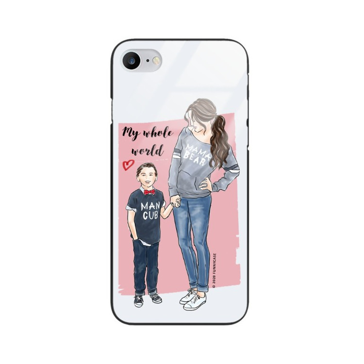 Etui Apple IPHONE 7 / 8, ST_MOMLIFE121 Wzory - FunnyCase