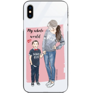 Etui Apple IPHONE X / XS, ST_MOMLIFE121 Wzory - FunnyCase