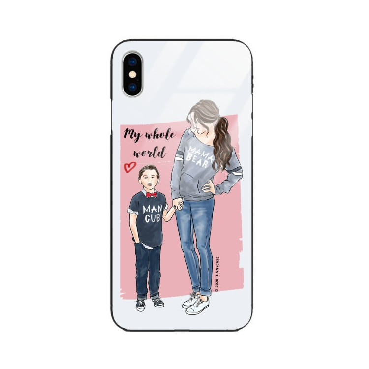 Etui Apple IPHONE X / XS, ST_MOMLIFE121 Wzory - FunnyCase