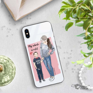 Etui Apple IPHONE X / XS, ST_MOMLIFE121 Wzory - FunnyCase