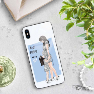 Etui Apple IPHONE X / XS, ST_MOMLIFE122 Wzory - FunnyCase